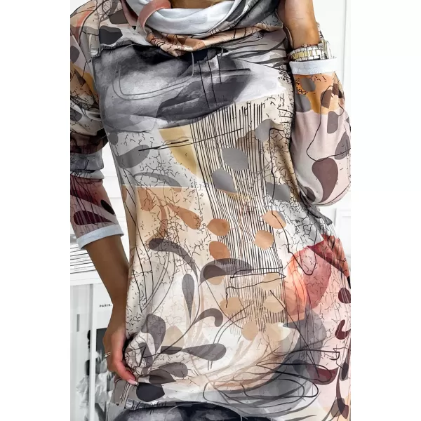  Rochie NUMOCO IRENE A282-5 ARGINT MARO 