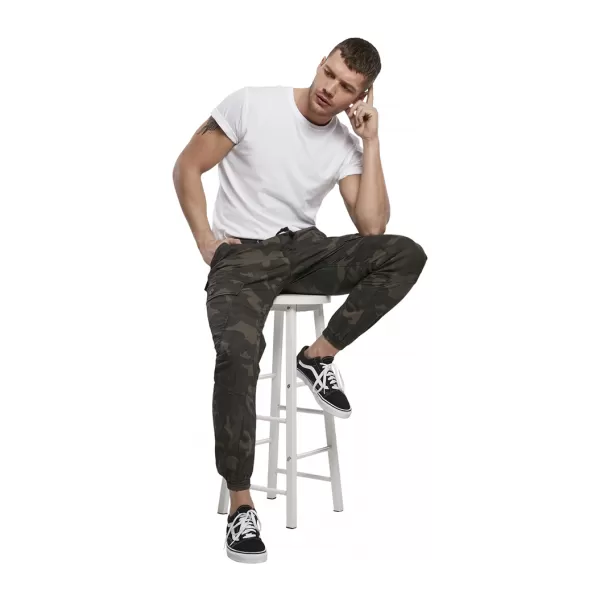  Pantaloni BRANDIT RAY VINTAGE CAMUFLAJ ÎNTUNECAT 