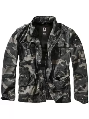 Sacou BRANDIT BRITANNIA CAMUFLAJ ÎNTUNECAT