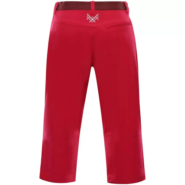  Pantaloni 3/4 pentru femei ALPINE PRO WEDERA LPAA637 ROZ 
