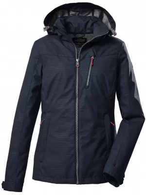 Jachetă softshell de damă KILLTEC KOS 91 39141-814 ALBASTRU ÎNCHIS