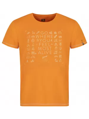 Tricou pentru bărbați LOAP ALEXUS CLM2308 CHIHLIMBAR