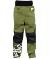 Pantaloni de softshell pentru bebeluși izolați WAMU MASKÁČ KAKI