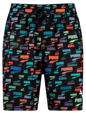 Pantaloni scurți pentru bărbați PUMA SWIM UNISEX LOOSE FIT SHORTS 1P 938055-01 NEGRU