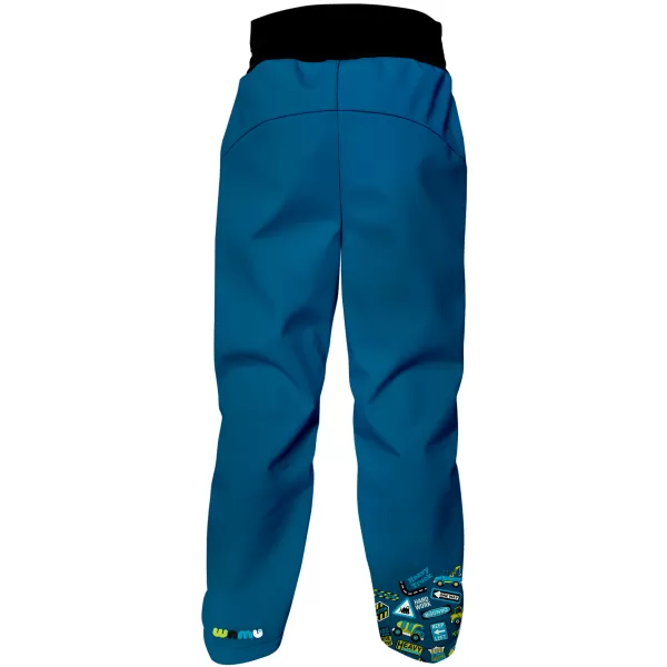  Pantaloni de softshell pentru bebeluși izolați WAMU BAGR ALBASTRU 