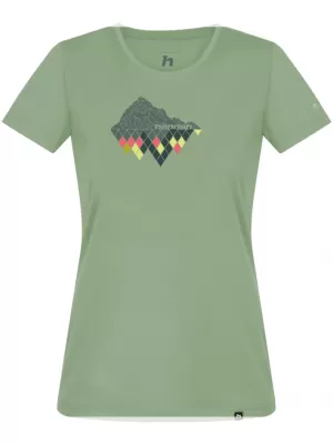 Tricou de damă HANNAH CORDY VERDE FUM
