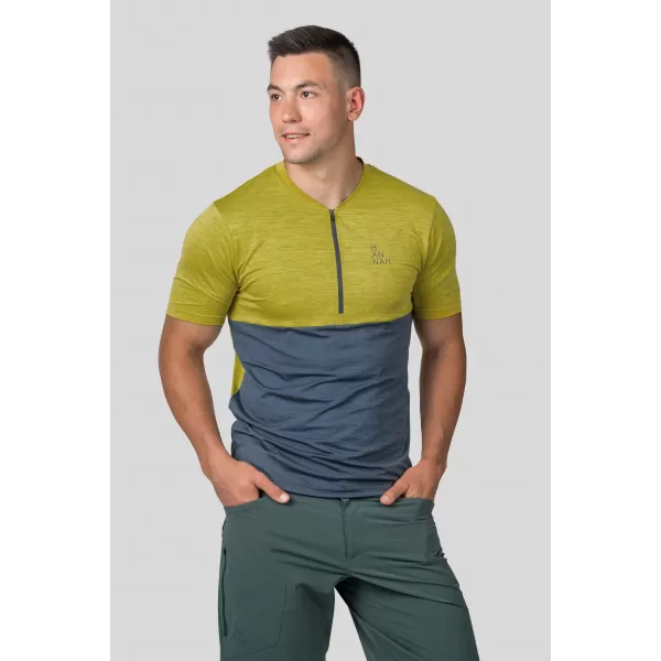  Tricou pentru bărbați HANNAH SANVI CITRONELLE MEL/INDIA INK MEL 