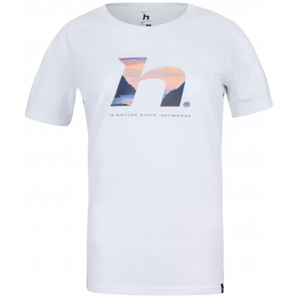  Tricou de damă HANNAH CHUCKI FP ALB 