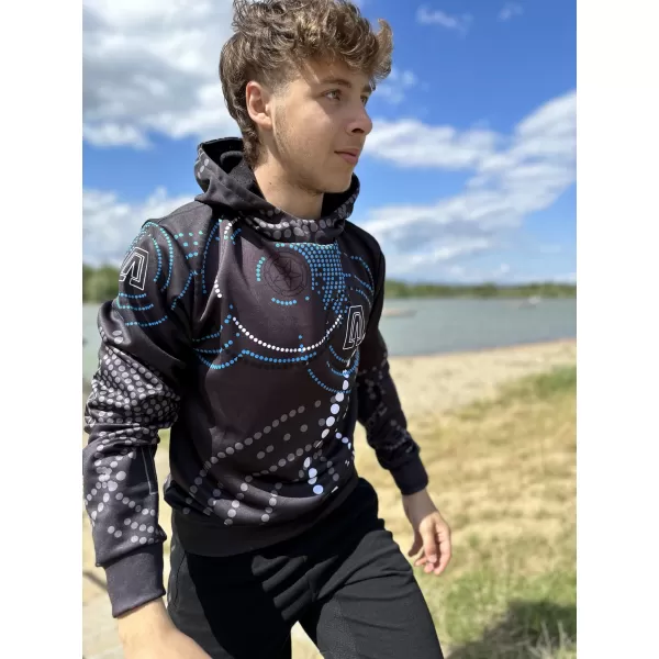  Hanorac premium pentru bărbați ALTISPORT SWE/ALM06S07 GRAFIT 