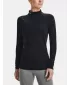 Tricou pentru femei UNDER ARMOUR UA CG AUTHENTICS MOCKNECK 1368702-001 NEGRU