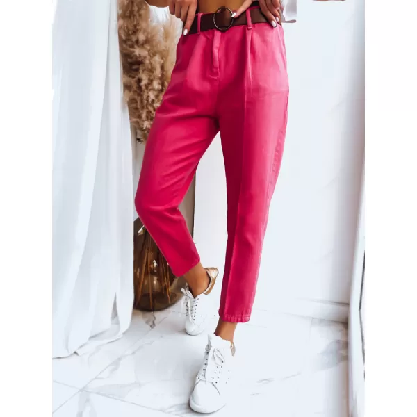  Pantalonii pentru doamne DSTREET ME BELLA UY1410 FUCSIE 