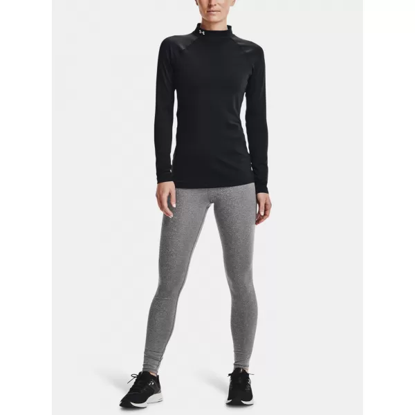  Tricou pentru femei UNDER ARMOUR UA CG AUTHENTICS MOCKNECK 1368702-001 NEGRU 