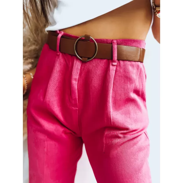  Pantalonii pentru doamne DSTREET ME BELLA UY1410 FUCSIE 
