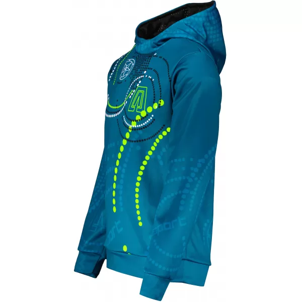  Hanorac premium pentru bărbați ALTISPORT SWE/ALM06S07 KEROSEN-VERDE 