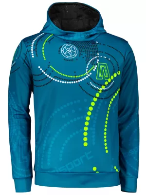 Hanorac premium pentru bărbați ALTISPORT SWE/ALM06S07 KEROSEN-VERDE