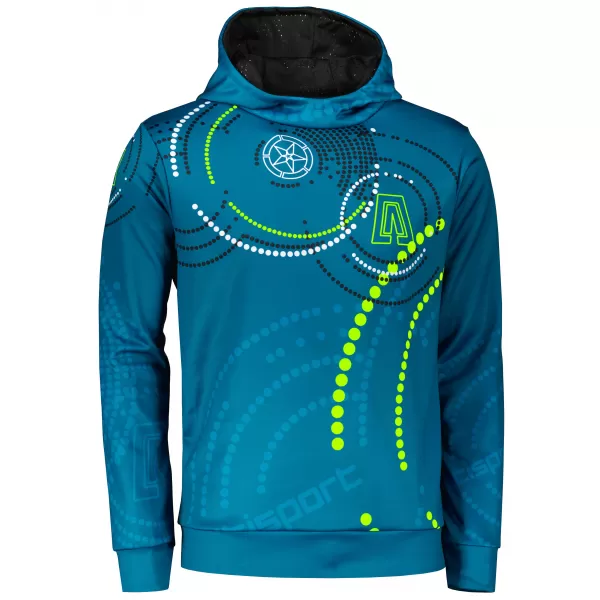  Hanorac premium pentru bărbați ALTISPORT SWE/ALM06S07 KEROSEN-VERDE 