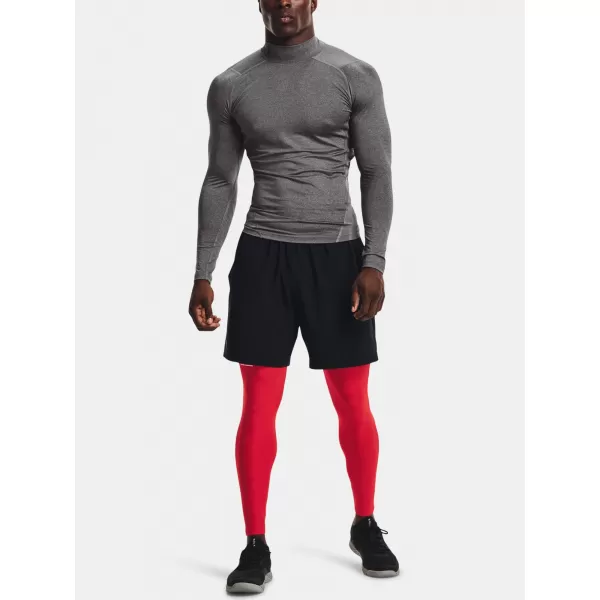  Tricou pentru bărbați UNDER ARMOUR HG ARMOUR COMP MOCK LS 1369606-090 GRI 