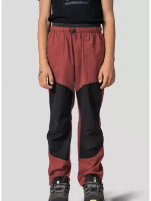 Pantaloni pentru copii HANNAH GUINES JR KETCHUP/ANTRACIT