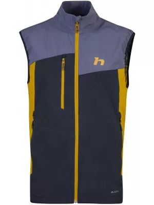 Vesta pentru bărbați HANNAH CARSTEN VEST CERNEALĂ/PALMĂ AURIE