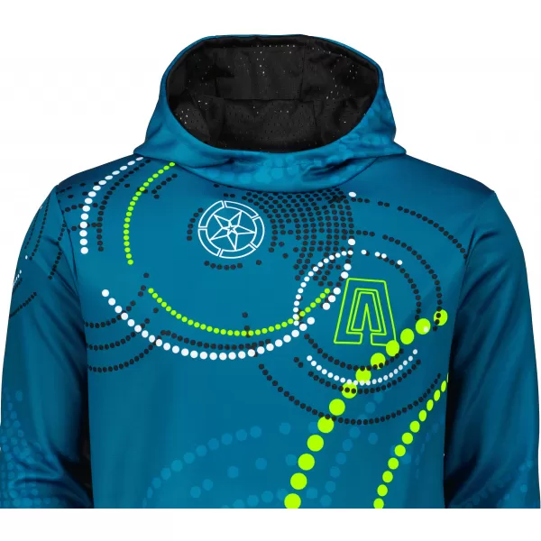  Hanorac premium pentru bărbați ALTISPORT SWE/ALM06S07 KEROSEN-VERDE 