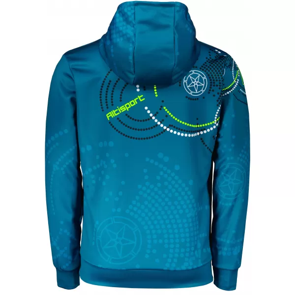  Hanorac premium pentru bărbați ALTISPORT SWE/ALM06S07 KEROSEN-VERDE 