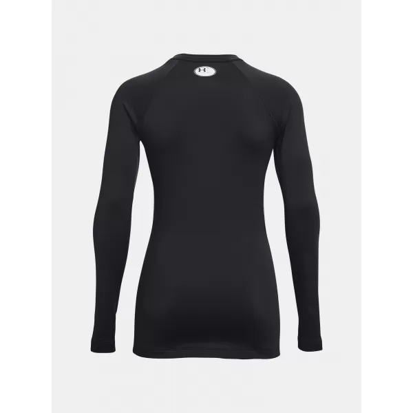  Tricou pentru femei UNDER ARMOUR AUTHENTICS CREW 1368701-001 NEGRU 