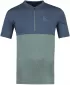 Tricou pentru bărbați HANNAH SANVI INDIA INK MEL/DARK FOREST MEL