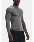Tricou pentru bărbați UNDER ARMOUR HG ARMOUR COMP MOCK LS 1369606-090 GRI