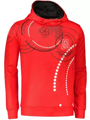 Hanorac premium pentru bărbați ALTISPORT SWE/ALM06S07 ROȘU