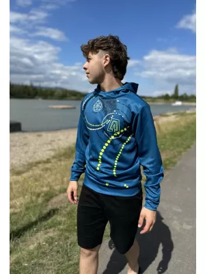 Hanorac premium pentru bărbați ALTISPORT SWE/ALM06S07 KEROSEN-VERDE