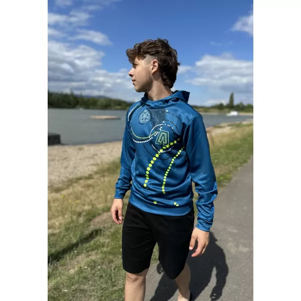  Hanorac premium pentru bărbați ALTISPORT SWE/ALM06S07 KEROSEN-VERDE 