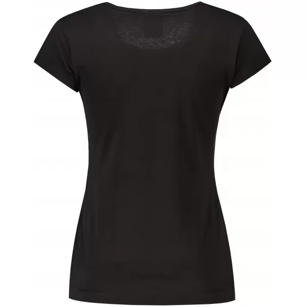  Tricou pentru femei ALTISPORT ALW171122 NEGRU SI AURIU 