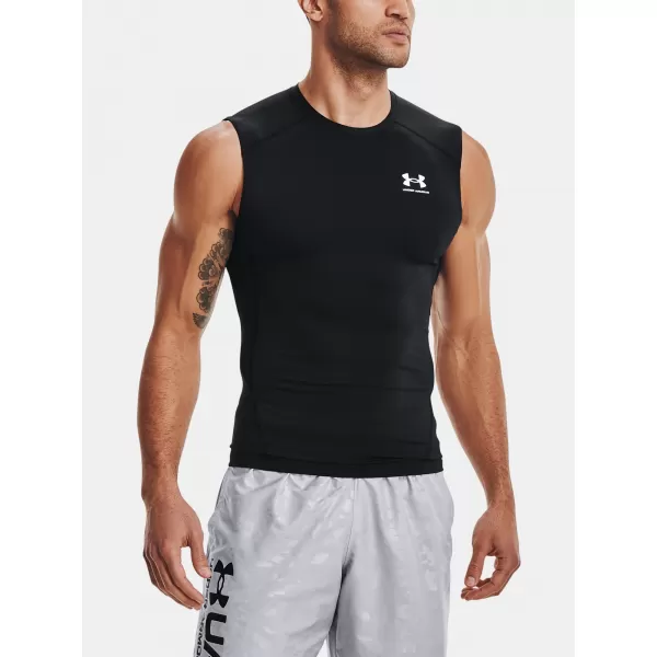  Maieu de compresie pentru bărbați UNDER ARMOUR HG ARMOUR COMP SL 1361522-001 NEGRU 