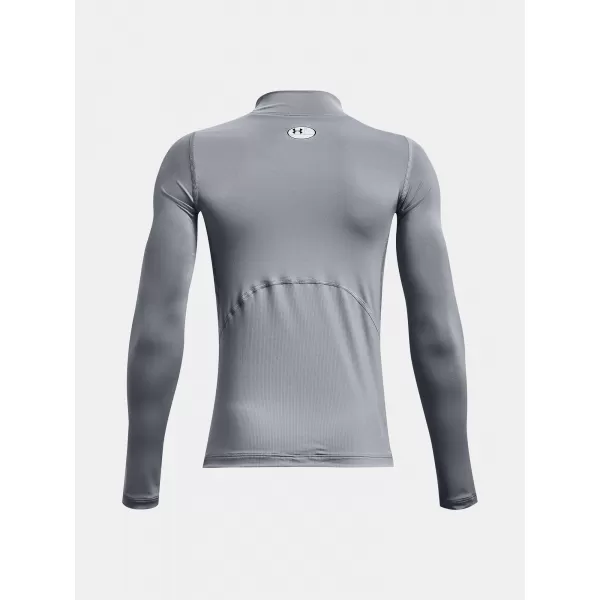  Tricou băieți UNDER ARMOUR UA HG ARMOUR MOCK LS 1369477-035 GRI 