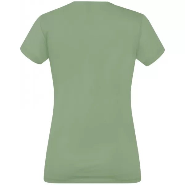  Tricou de damă HANNAH CORDY VERDE FUM 