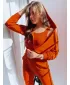 Panoul pentru doamne DSTREET MY LOVE BY1200 PORTOCALE