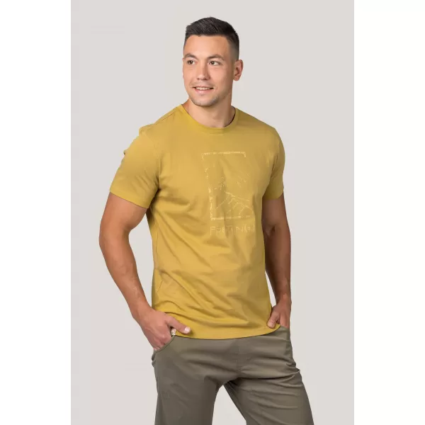  Tricou pentru bărbați HANNAH SKATCH KAKI 