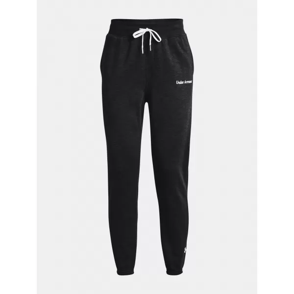  Pantaloni sport de damă UNDER ARMOUR ESSENTIAL SCRIPT PANT 1374105-001 NEGRU 
