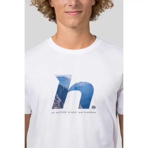  Tricou pentru bărbați HANNAH MIKO FP ALB 