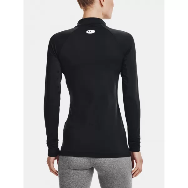  Tricou pentru femei UNDER ARMOUR UA CG AUTHENTICS MOCKNECK 1368702-001 NEGRU 