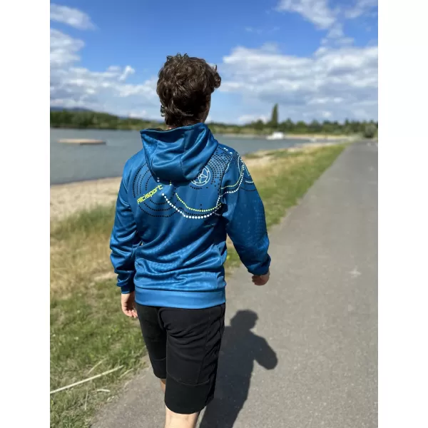  Hanorac premium pentru bărbați ALTISPORT SWE/ALM06S07 KEROSEN-VERDE 