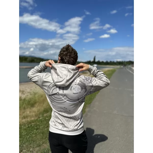  Hanorac premium pentru bărbați ALTISPORT SWE/ALM06S07 MARO 