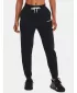 Pantaloni sport de damă UNDER ARMOUR ESSENTIAL SCRIPT PANT 1374105-001 NEGRU