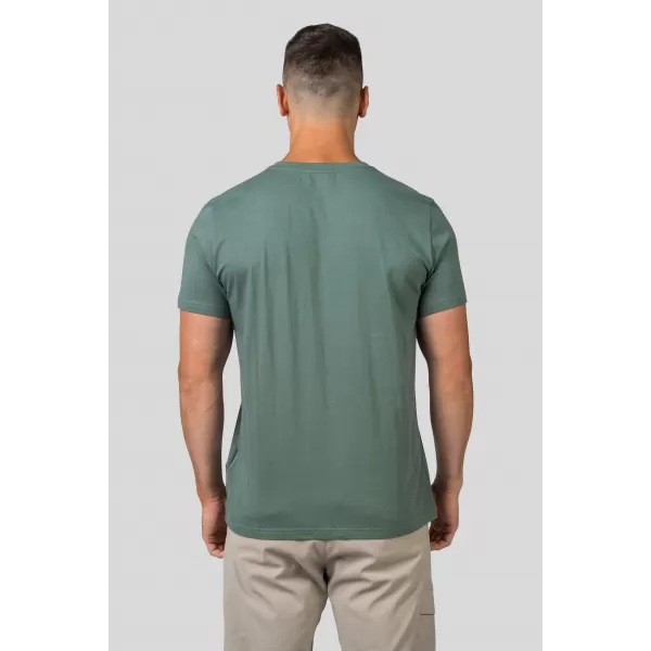  Tricou pentru bărbați HANNAH SKATCH PĂDURE ÎNTUNECATĂ 