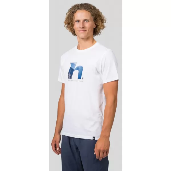  Tricou pentru bărbați HANNAH MIKO FP ALB 