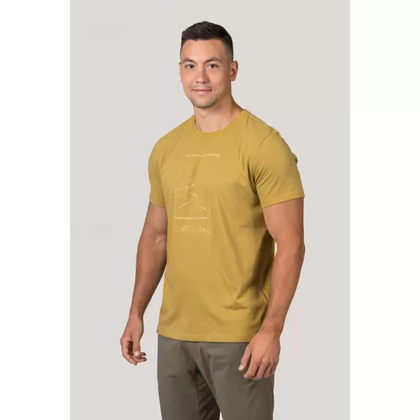  Tricou pentru bărbați HANNAH SKATCH KAKI 