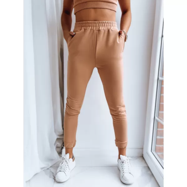  Pantalonii pentru doamne DSTREET MY HONEY UY1416 BEJ 