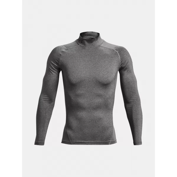  Tricou pentru bărbați UNDER ARMOUR HG ARMOUR COMP MOCK LS 1369606-090 GRI 