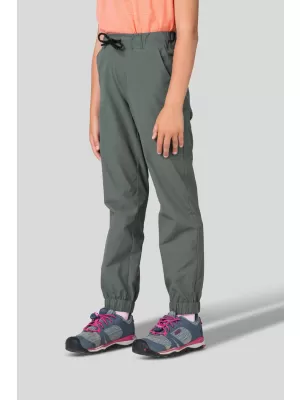 Pantaloni pentru copii HANNAH VELI JR PĂDURE ÎNTUNECATĂ