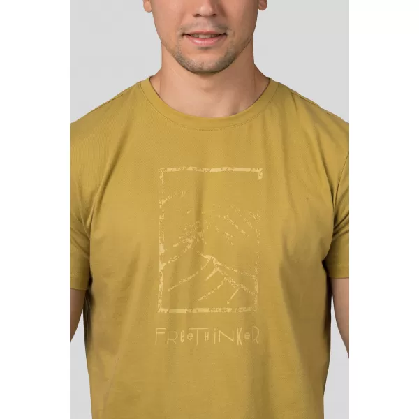  Tricou pentru bărbați HANNAH SKATCH KAKI 